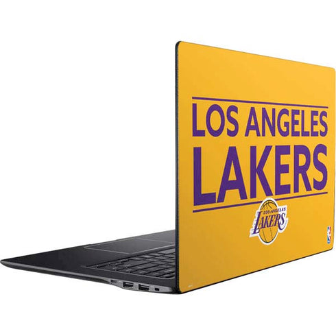 NBA Los Angeles Lakers Standard - Gold Ativ Book 9 (15.6in 2014) Skin